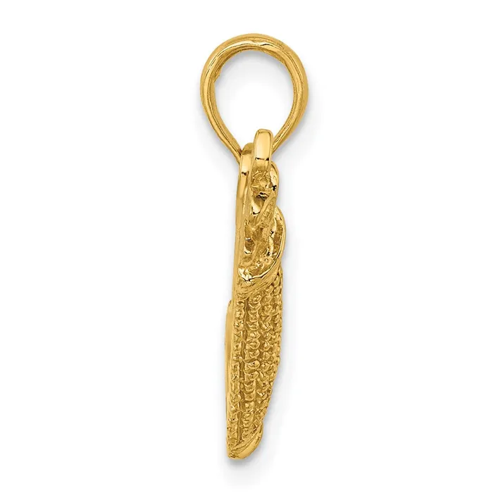 Qgold Charm Necklaces 14k Yellow Gold 22 mm Golf Bag Charm 149 grams Qgold Charm Necklaces 14k Yellow Gold 22 mm Golf Bag Charm 149 grams