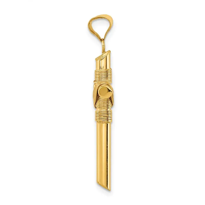 Qgold Necklaces 14k Yellow Gold 216 mm Polished wCenter Wrap Tube Cross Pendant 164 grams Qgold Necklaces 14k Yellow Gold 216 mm Polished wCenter Wrap Tube Cross Pendant 164 grams
