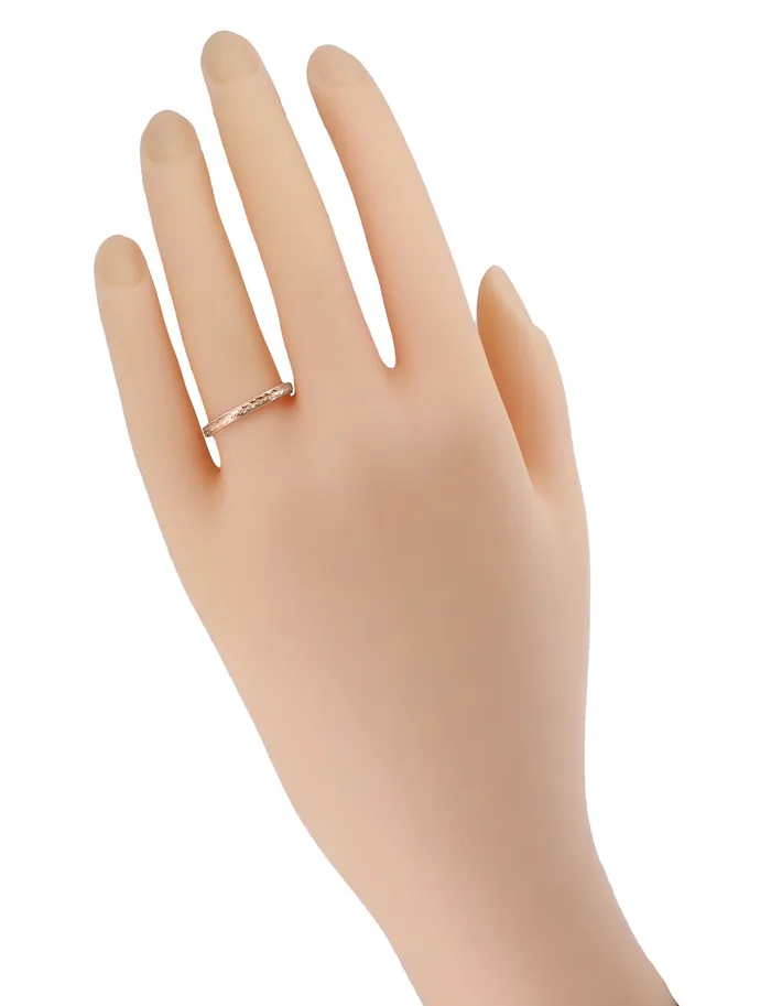 Rings Antique Jewelry Mall Art Deco 25mm Wide Hand Carved Wheat Rose Gold Antique Design Domed Wedding Ring with Milgrain Edges Rings Antique Jewelry Mall Art Deco 25mm Wide Hand Carved Wheat Rose Gold Antique Design Domed Wedding Ring with Milgrain Edges