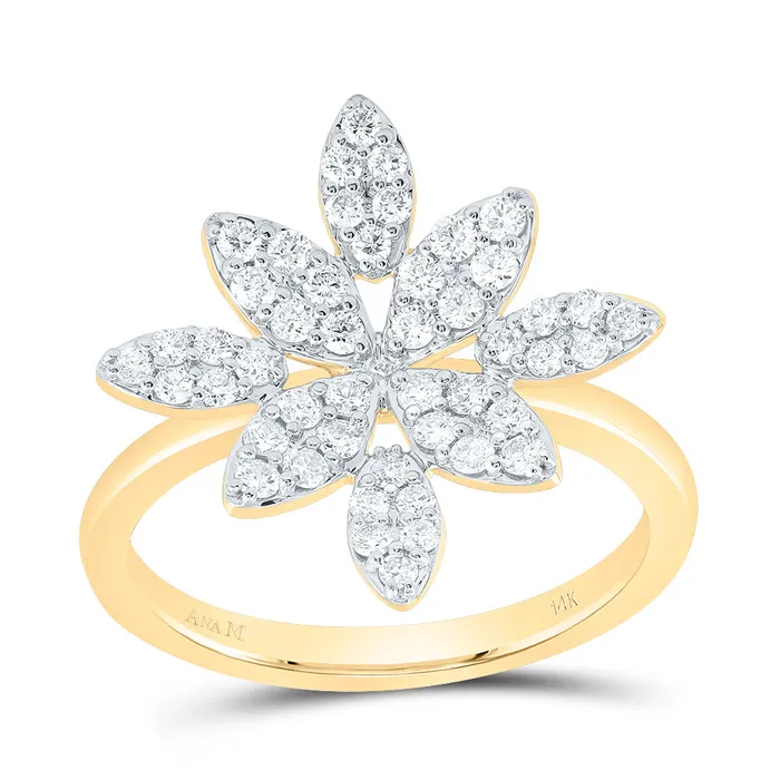 Rings GND 12CtwDia Ana M Fashion Ring 366 grams
