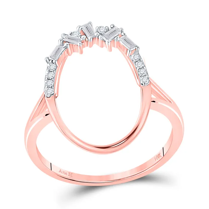 Rings GND 14Kt Rose Gold Womens Round Diamond Fashion Cluster Oval Ring 16 Cttw 214 grams Rings GND 14Kt Rose Gold Womens Round Diamond Fashion Cluster Oval Ring 16 Cttw 214 grams