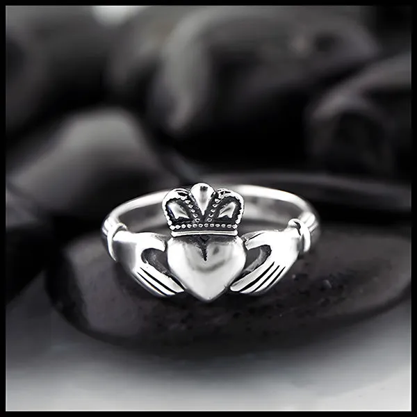Rings Heritage Claddagh Ring Walker Metalsmiths Celtic Jewelry