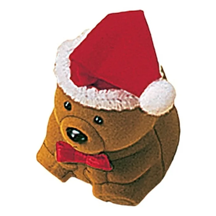 Rings Noblepack CA Bear with Hat Ring Box