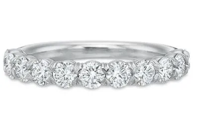 Rings Precision Set The Silk Prong HalfRound Diamond Band
