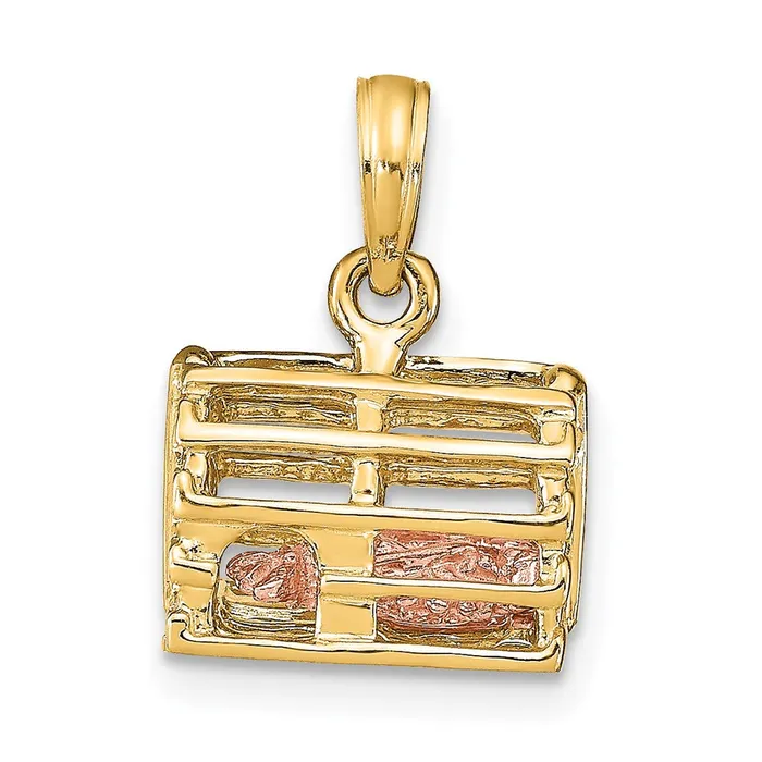 Rings Qgold 14k Twotone 119 mm TwoTone Moveable 3D LobsterPinkIn Trap 264 grams Rings Qgold 14k Twotone 119 mm TwoTone Moveable 3D LobsterPinkIn Trap 264 grams