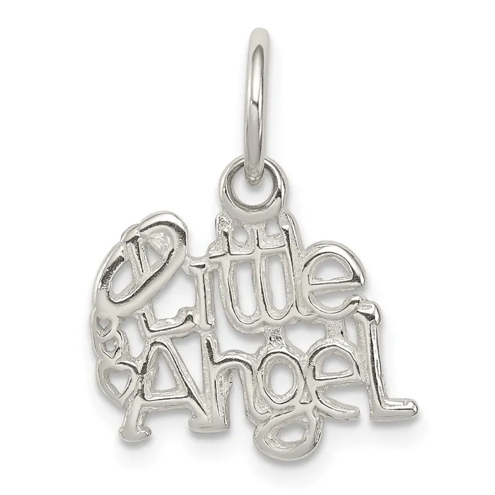 Rings Sterling Silver Little Angel Charm 1 grams Qgold