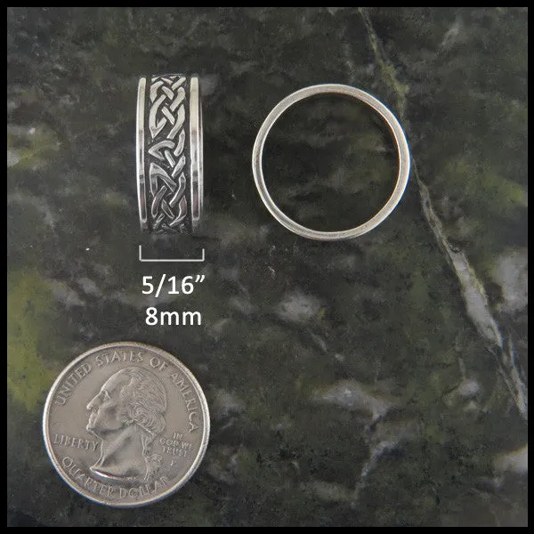 Rings Walker Metalsmiths Lorn Knot Ring in Silver
