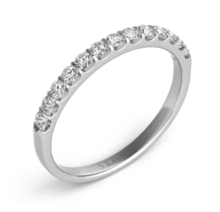 S KASHI Rings S KASHI 14k White Gold Diamond Band