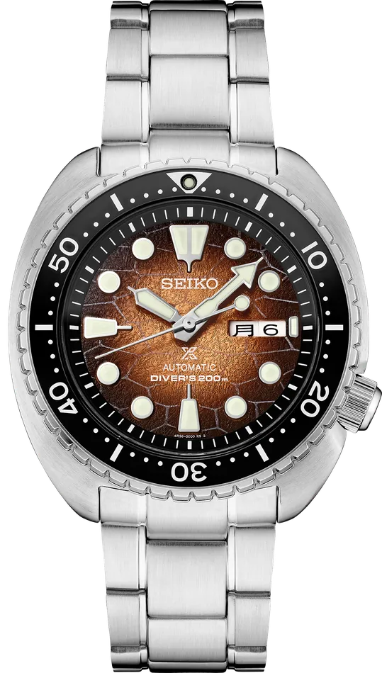 Seiko Watches Seiko Prospex SRPH55 King Turtle Brown Dial US Special Edition Automatic Watch Seiko Watches Seiko Prospex SRPH55 King Turtle Brown Dial US Special Edition Automatic Watch