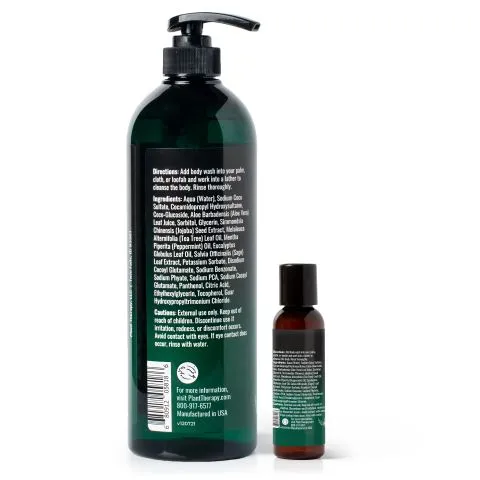 Tea Tree Peppermint Body Wash Plant Therapy Necklaces