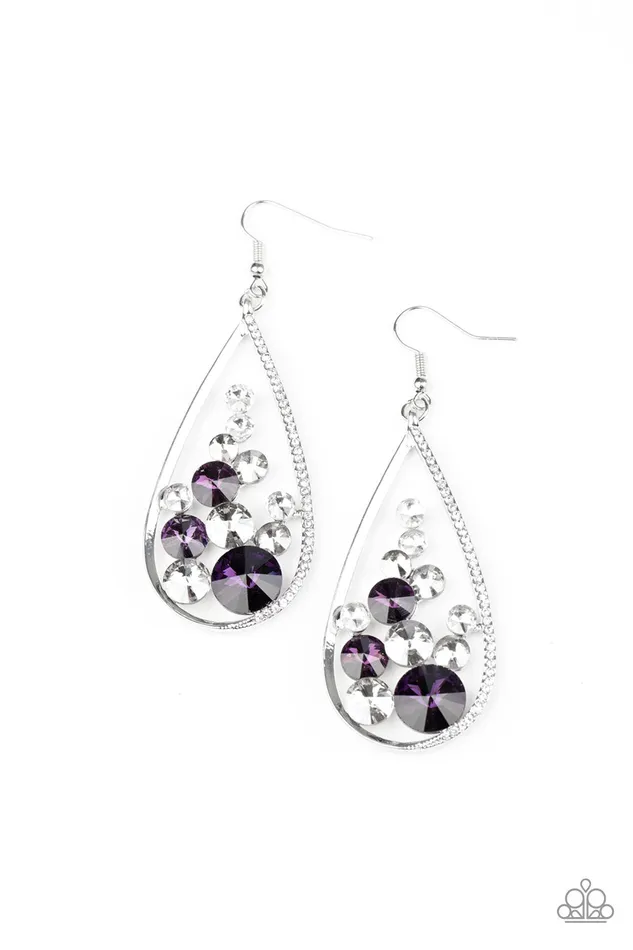 Tempest Twinkle Purple Rhinestone Silver Teardrop Earrins Paparazzi Paparazzi Accessories Rings Tempest Twinkle Purple Rhinestone Silver Teardrop Earrins Paparazzi Paparazzi Accessories Rings