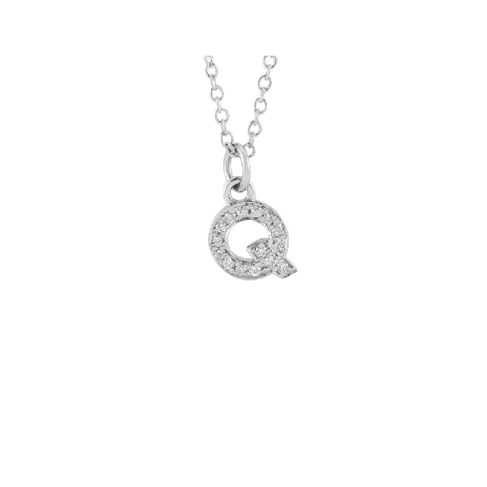 The GINA Initial Necklace Precious Petites Necklaces