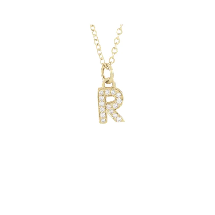 The GINA Initial Necklace Precious Petites Necklaces