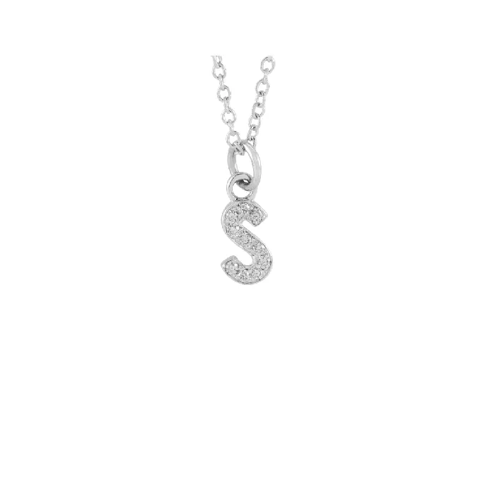 The GINA Initial Necklace Precious Petites Necklaces