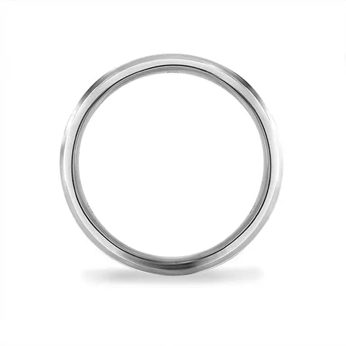 THE TITAN WIDE WEDDING BAND IN STERLING SILVER Penwarden Fine Jewellery Rings