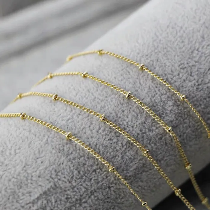 Trendsi Necklaces GoldPlated Bubble Initial Necklace Trendsi Necklaces GoldPlated Bubble Initial Necklace