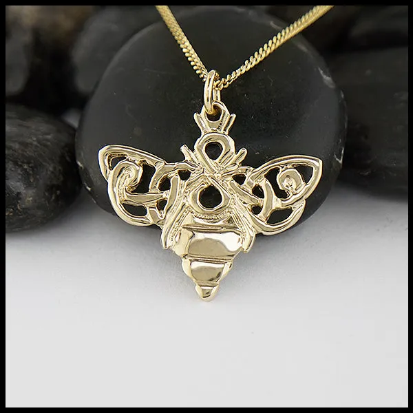Walker Metalsmiths Gold Bee Pendant PreStyled Sets