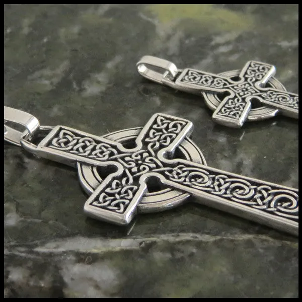 Walker Metalsmiths Necklaces Sterling Silver Adomnan Celtic Cross Pendant