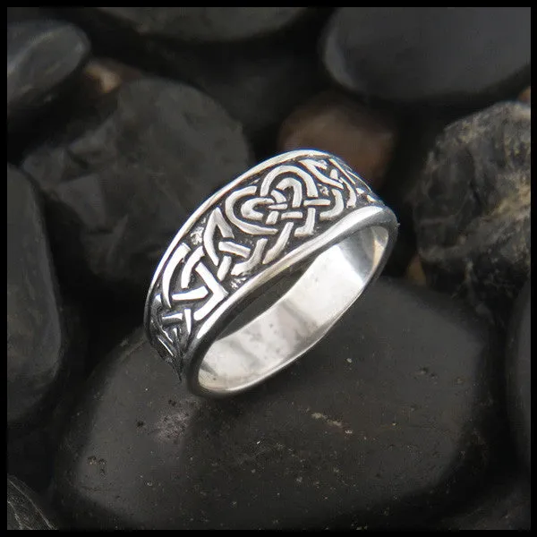 Walker Metalsmiths Rings Ceol Mo Chridhe Ring in Silver