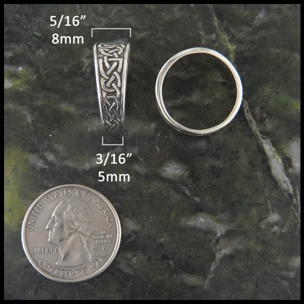 Walker Metalsmiths Rings Ceol Mo Chridhe Ring in Silver