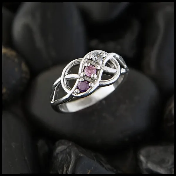 Walker Metalsmiths Rings Josephines Mothers Ring in Silver