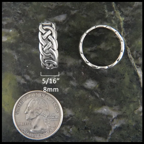 Walker Metalsmiths Rings Open Josephines Knot Ring in Silver