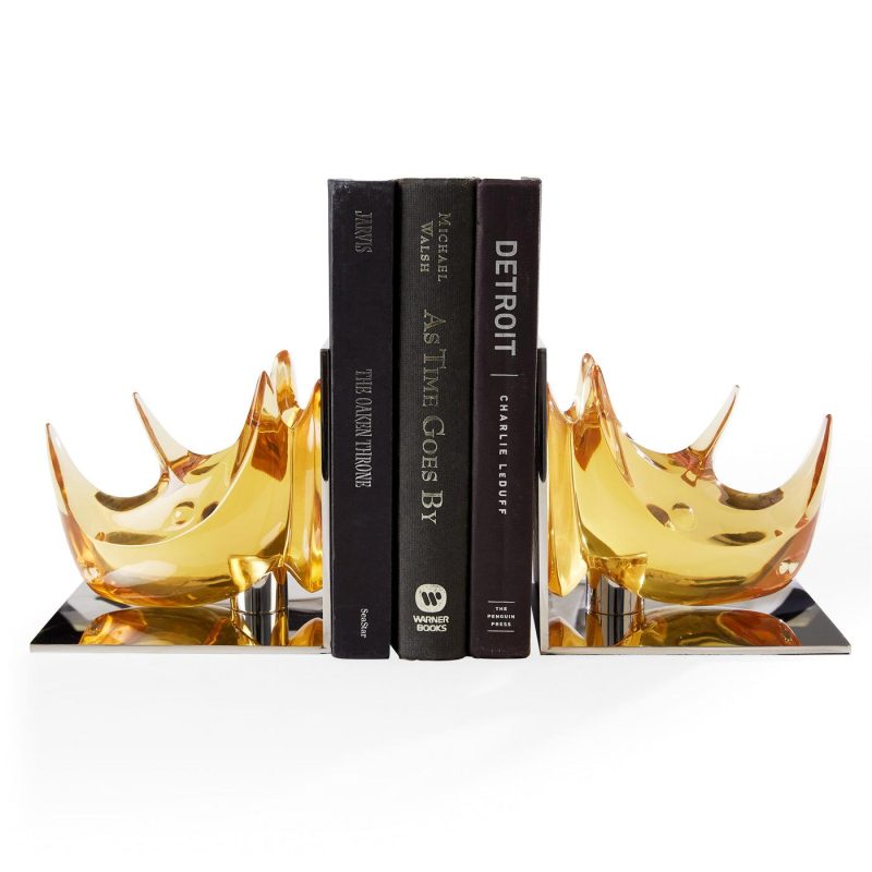 Books & Bookends |   Rhino Bookends Books & Bookends Books & Bookends