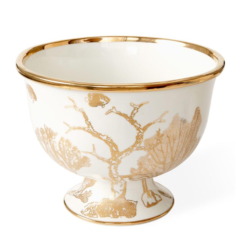 Bowls |   Botanist Coral Centerpiece Bowl Bowls Bowls