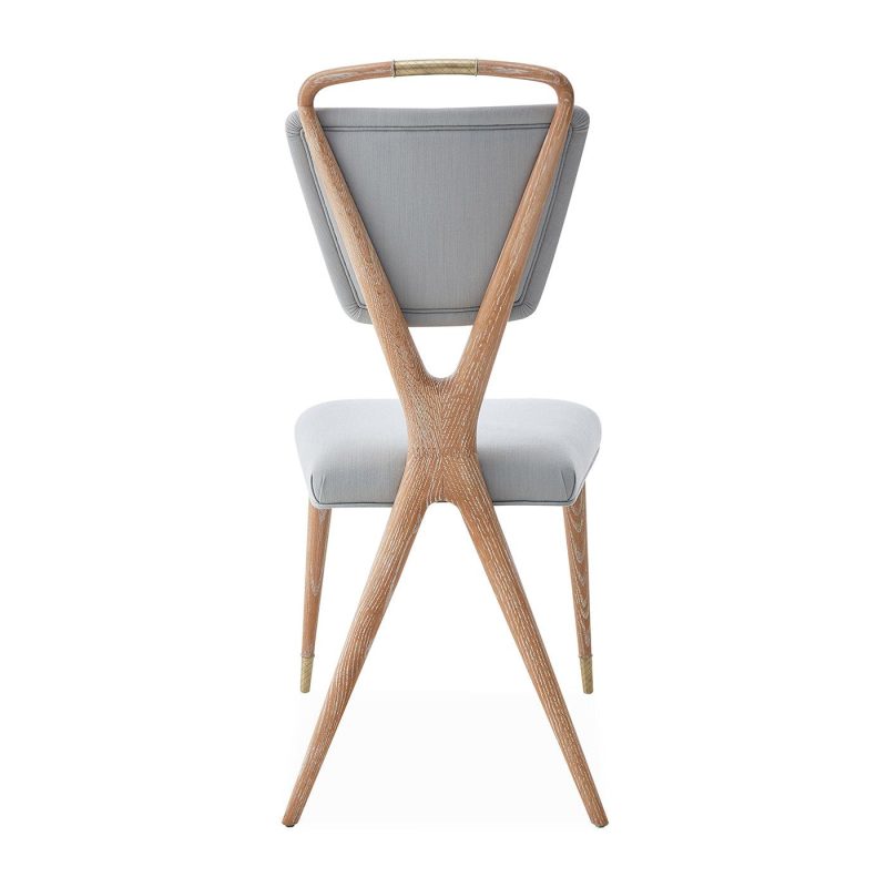 Chairs |   Torino X-Back Dining Chair In Tussah Sky Chairs Chairs