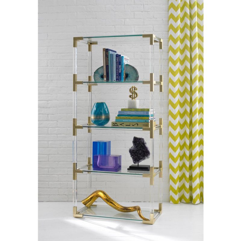 Ready-To-Ship Furniture |   Jacques Étagère Étagères & Cabinets Brass