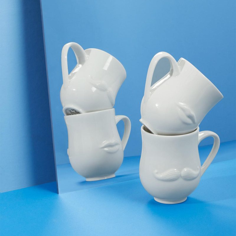 Serveware & Mugs |   Mr. & Mrs. Muse Mug Pottery Serveware & Mugs