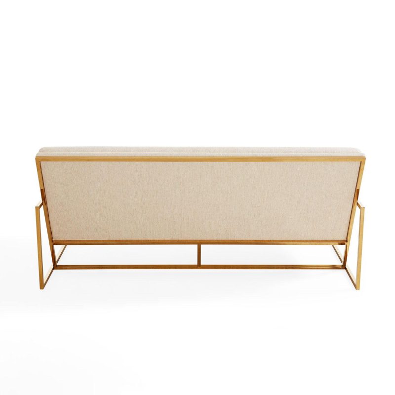 Sofas |   Channeled Goldfinger Apartment Sofa Furniture Sofas