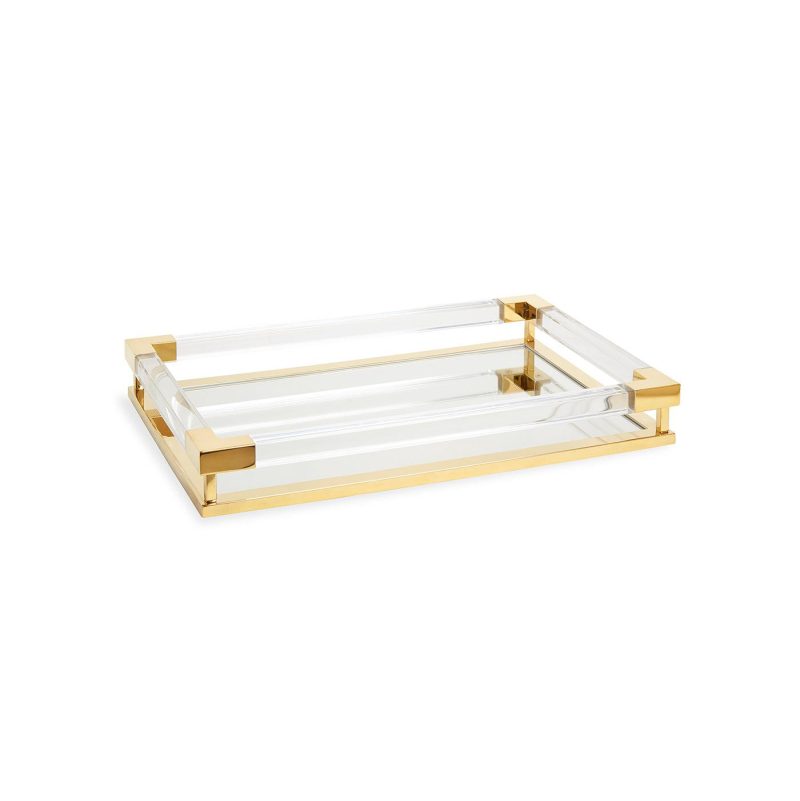 Trays |   Jacques Small Tray Décor Brass