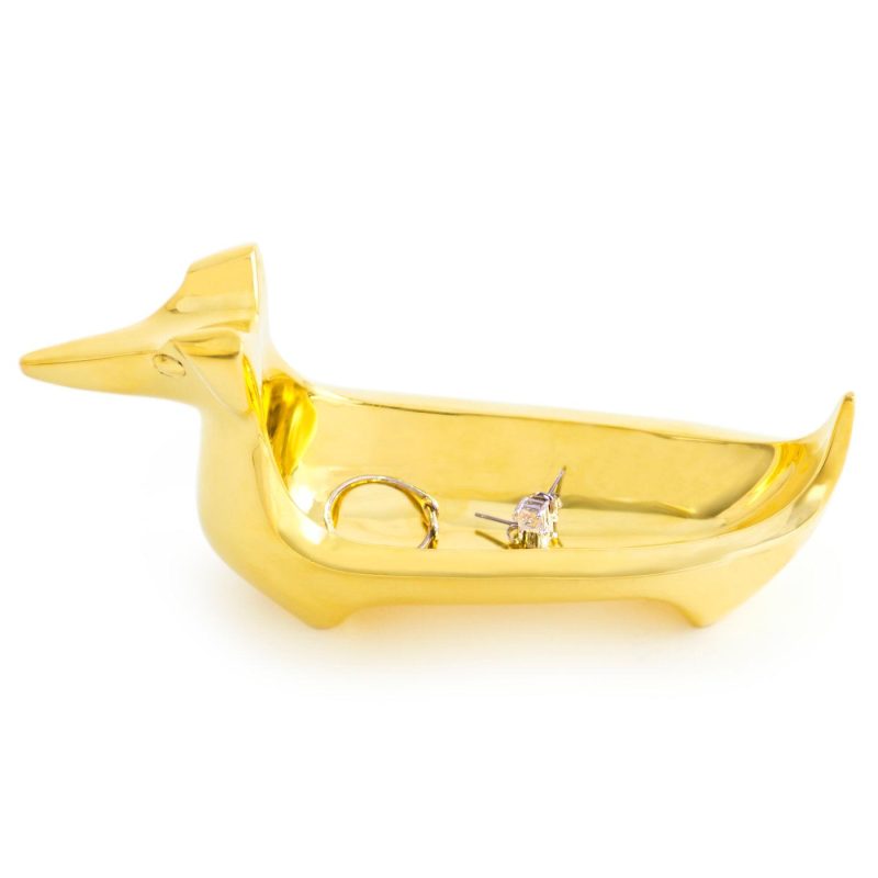 Bowls |   Brass Dachshund Ring Bowl Bowls Bowls